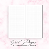 PREORDER | 2027 | ROSEY PLANNER | COMPACT | WEEKS SIZE | TOMOE RIVER PAPER