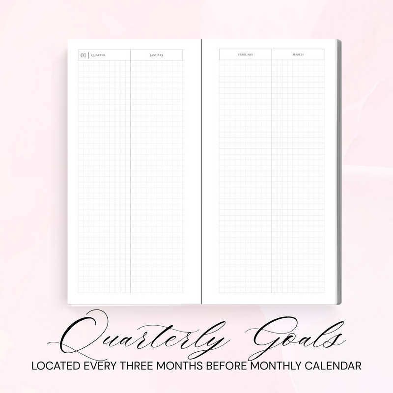 2026 | ROSEY PLANNER | COMPACT | WEEKS SIZE | TOMOE RIVER PAPER | PREORDER