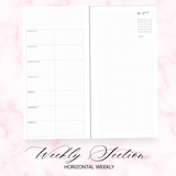 PREORDER | 2027 | TN STANDARD | FLOW WEEKLY | 52 GSM TOMOE RIVER PAPER