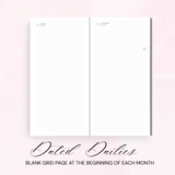 2026 | ROSEY PLANNER | COMPACT | WEEKS SIZE | TOMOE RIVER PAPER | PREORDER