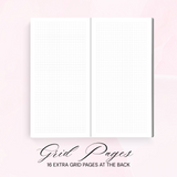 2026 | ROSEY PLANNER | COMPACT | WEEKS SIZE | TOMOE RIVER PAPER | PREORDER