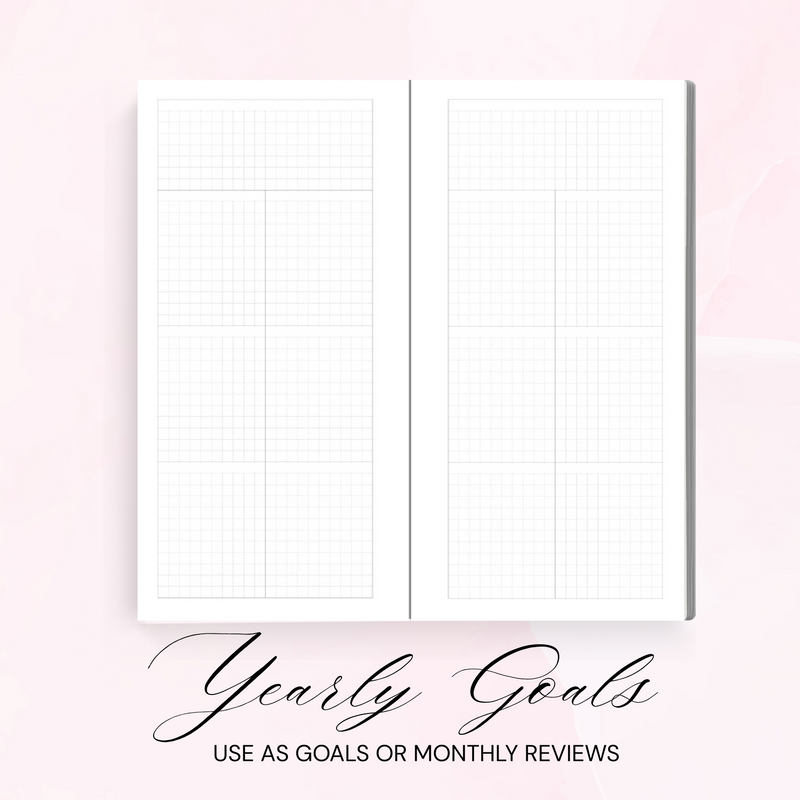 2026 | ROSEY PLANNER | COMPACT | WEEKS SIZE | TOMOE RIVER PAPER | PREORDER