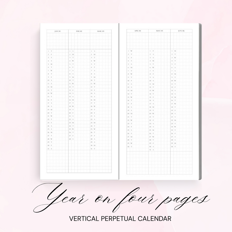 2026 | ROSEY PLANNER | COMPACT | WEEKS SIZE | TOMOE RIVER PAPER | PREORDER