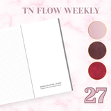 PREORDER | 2027 | TN STANDARD | FLOW WEEKLY | 52 GSM TOMOE RIVER PAPER