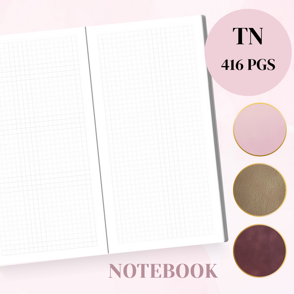 TN NOTEBOOK | 416 PAGES - 52 GSM TOMOE RIVER PAPER | PREORDER