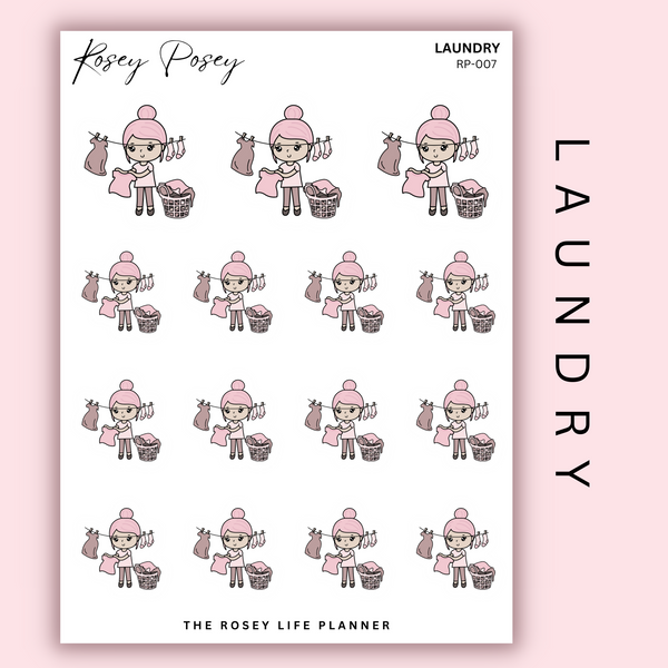LAUNDRY | ROSEY POSEY | CLEAR MATTE & MATTE | RP-007