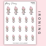 IRONING | ROSEY POSEY | CLEAR MATTE & MATTE | RP-008