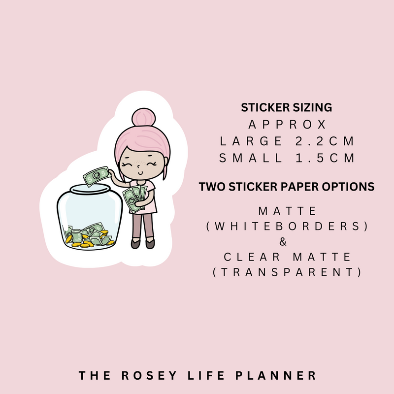 SAVINGS | ROSEY POSEY | CLEAR MATTE & MATTE | RP-031