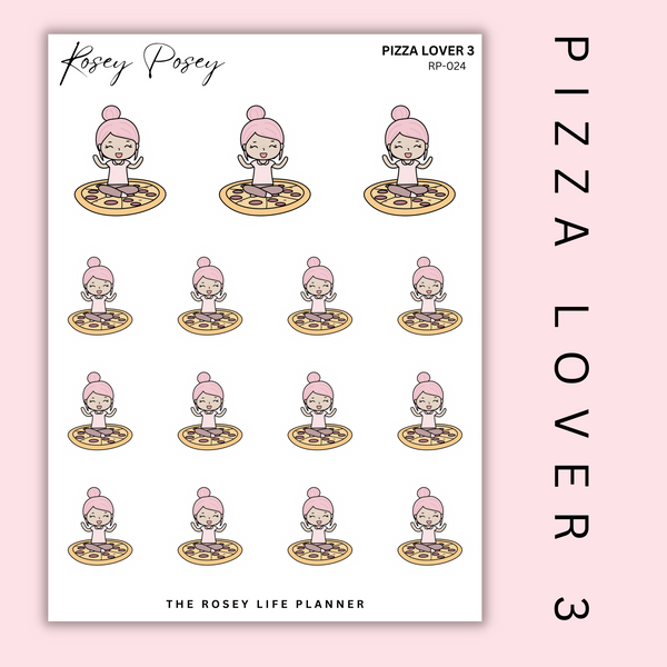 PIZZA LOVER 3 | ROSEY POSEY | CLEAR MATTE & MATTE | RP-024