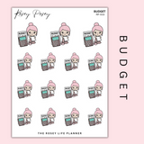 BUDGET | ROSEY POSEY | CLEAR MATTE & MATTE | RP-033