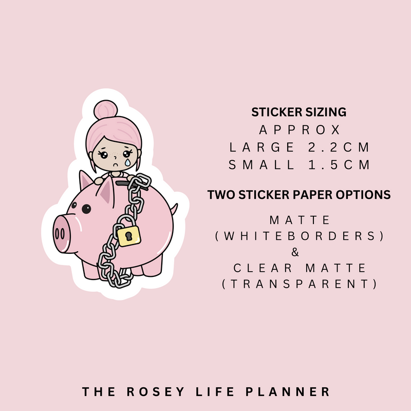 NO SPEND | ROSEY POSEY | CLEAR MATTE & MATTE | RP-034