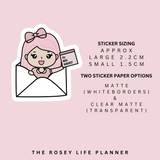 EMAILS II | ROSEY POSEY | CLEAR MATTE & MATTE | RP-038