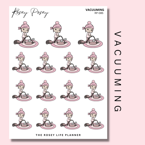 VACUUMING | ROSEY POSEY | CLEAR MATTE & MATTE | RP-085