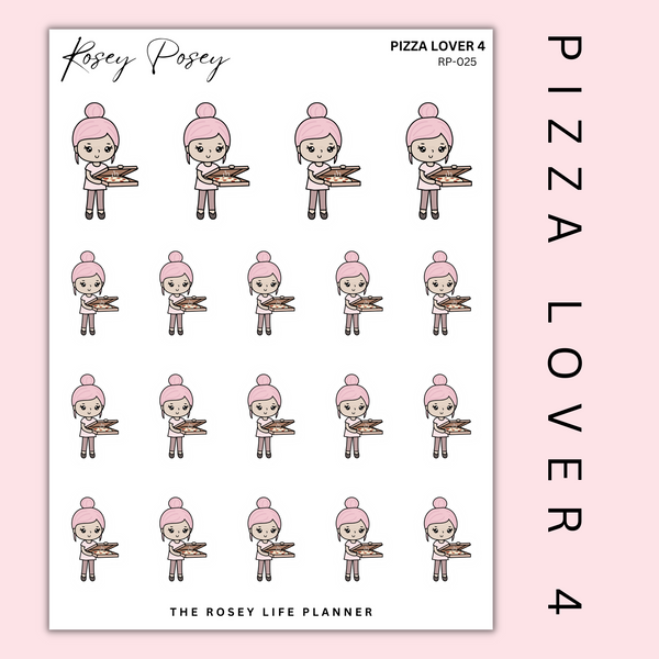 PIZZA LOVER 4 | ROSEY POSEY | CLEAR MATTE & MATTE | RP-025