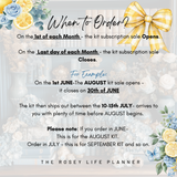 ***** DELUXE SUPREME KIT ***** MONTHLY SUBSCRIPTION | AUGUST 2026