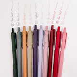 COLORED PEN SET | 20 BEAUTIFUL COLORS - INK MATCHES THE PEN COLOR