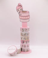 WASHI TAPE HOLDER DISPLAY | ACRYLIC | PINK ROSEY POSEY