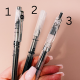 CLEAR MINIMALIST PENS - 3 STYLES