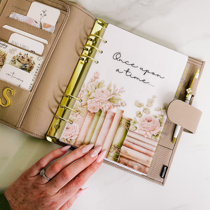PLANNER DASHBOARD | Once Upon a Time | Book Theme