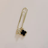 PLANNER CLIP | GOLD | CLOVER SHAPED  | LUXE | 3 COLORS