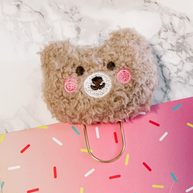 TEDDY BEAR | PLANNER CLIP | SUPER CUTE