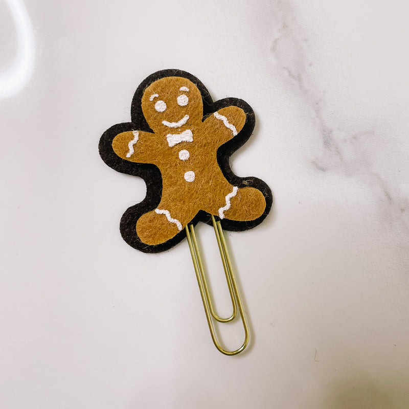 GINGER BREAD MAN | PLANNER CLIP | SUPER CUTE