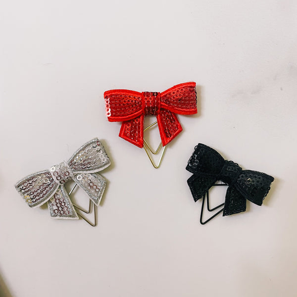 BOW PLANNER CLIPS | 3 Colors