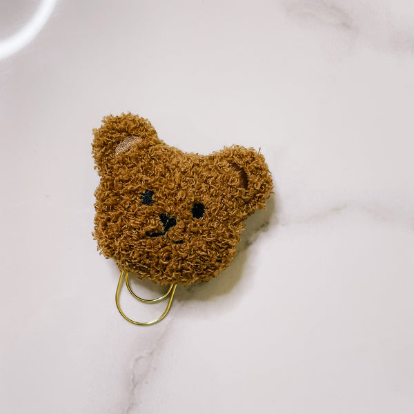 Brown BEAR | PLANNER CLIP | SUPER CUTE