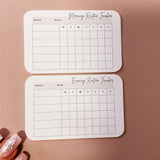 Set of 6 Morning & Evening Routine Planner Cards
