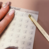 Sticker Tweezers - Gold