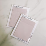 TRANSPARENT STICKY NOTES | MEMO PAD | 50 SHEETS | ROSEY BLUSH |