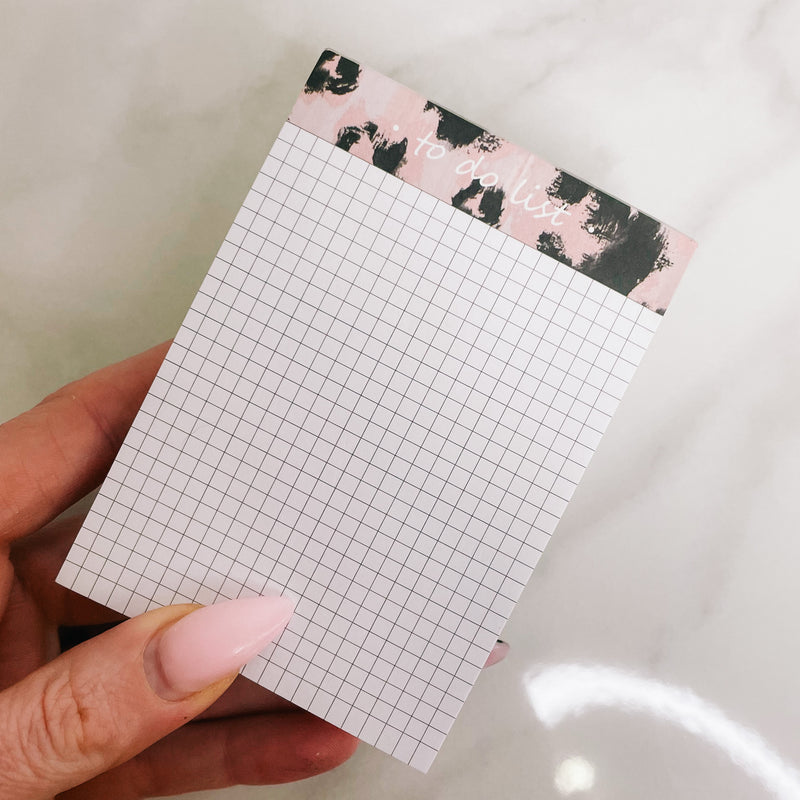TO DO LIST | MEMO PAD | 50 SHEETS | PINK | MATTE