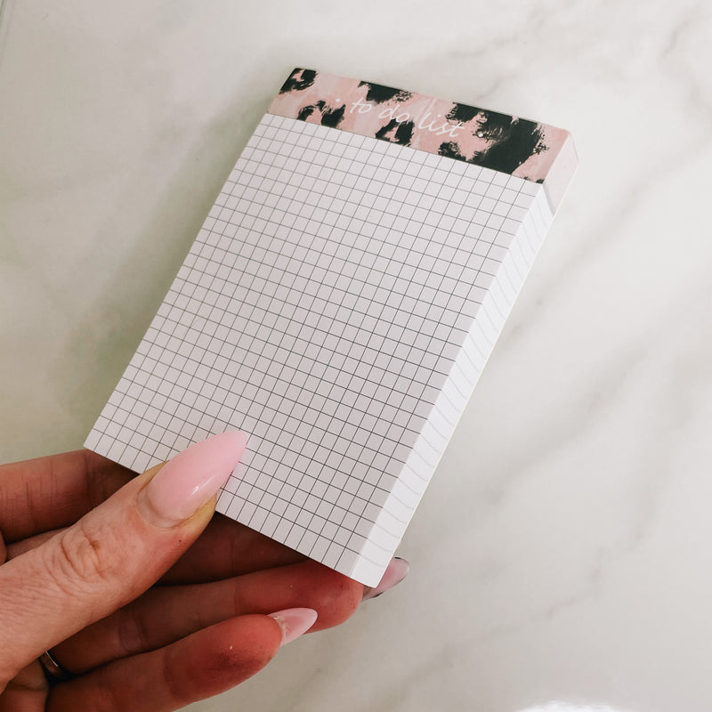 TO DO LIST | MEMO PAD | 50 SHEETS | PINK | MATTE