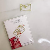 PLANNER CLIP | HAPPY MAIL | FUNCTIONAL | Gold