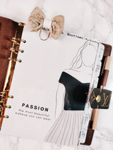 PLANNER DASHBOARD | PASSION | LAMINATED