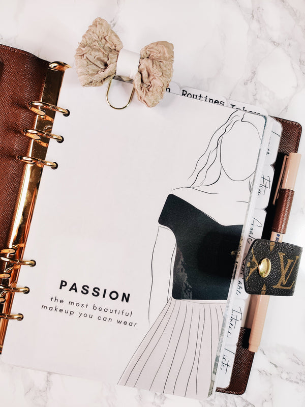 PLANNER DASHBOARD | PASSION | LAMINATED