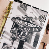 PLANNER DASHBOARD | RODEO DRIVE BABY | LAMINATED
