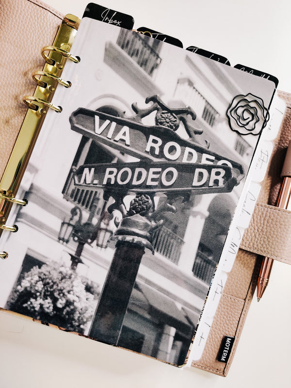 PLANNER DASHBOARD | RODEO DRIVE BABY | LAMINATED